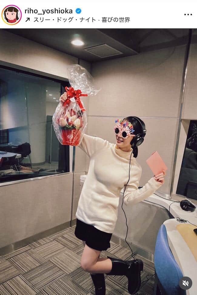 吉岡里帆さんのインスタグラム（＠riho_yoshioka）より