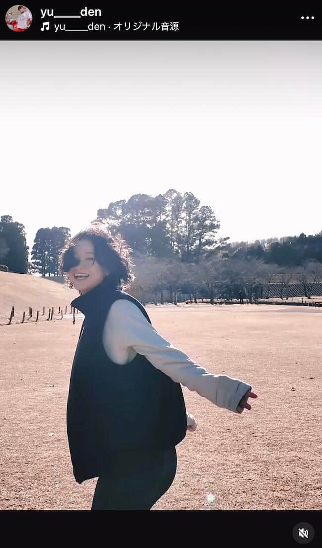 田中佑美選手のインスタグラム（＠yu____den）より