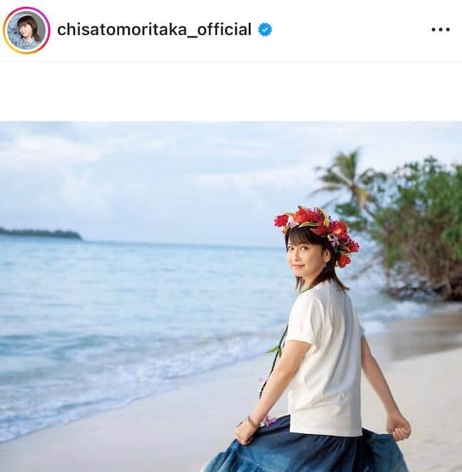 森高千里さんのインスタグラム（＠chisatomoritaka_official）より