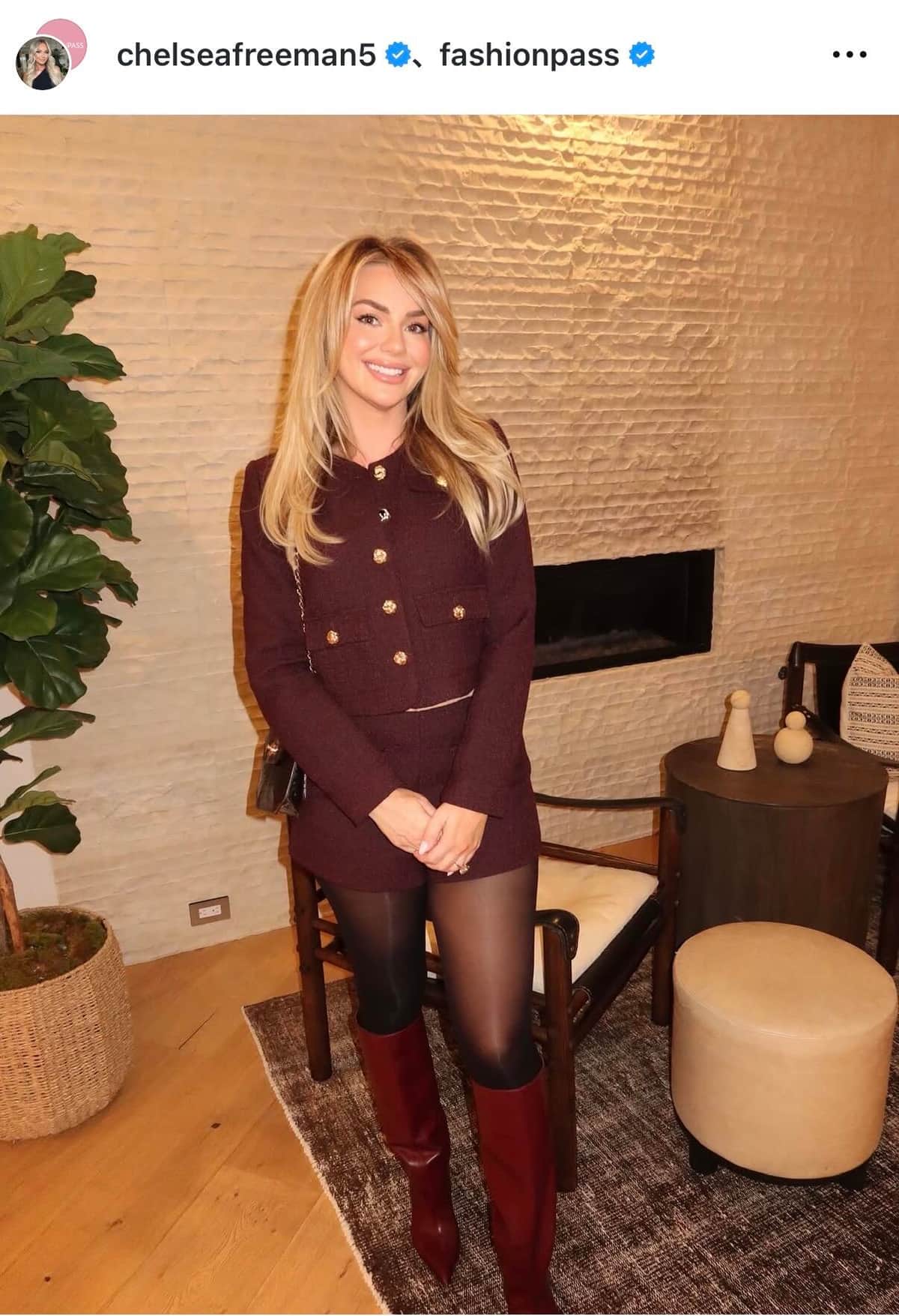 チェルシーさんのインスタグラム（＠chelseafreeman5）より
