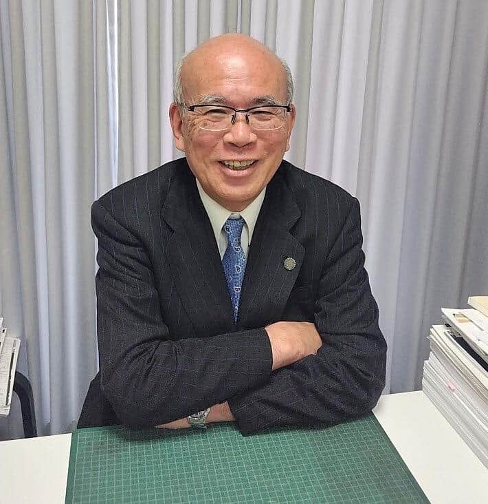 久米晃さん（菅沼栄一郎撮影）