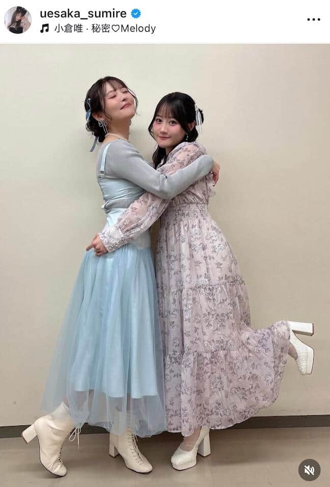 上坂すみれさんのインスタグラム（＠uesaka_sumire）より