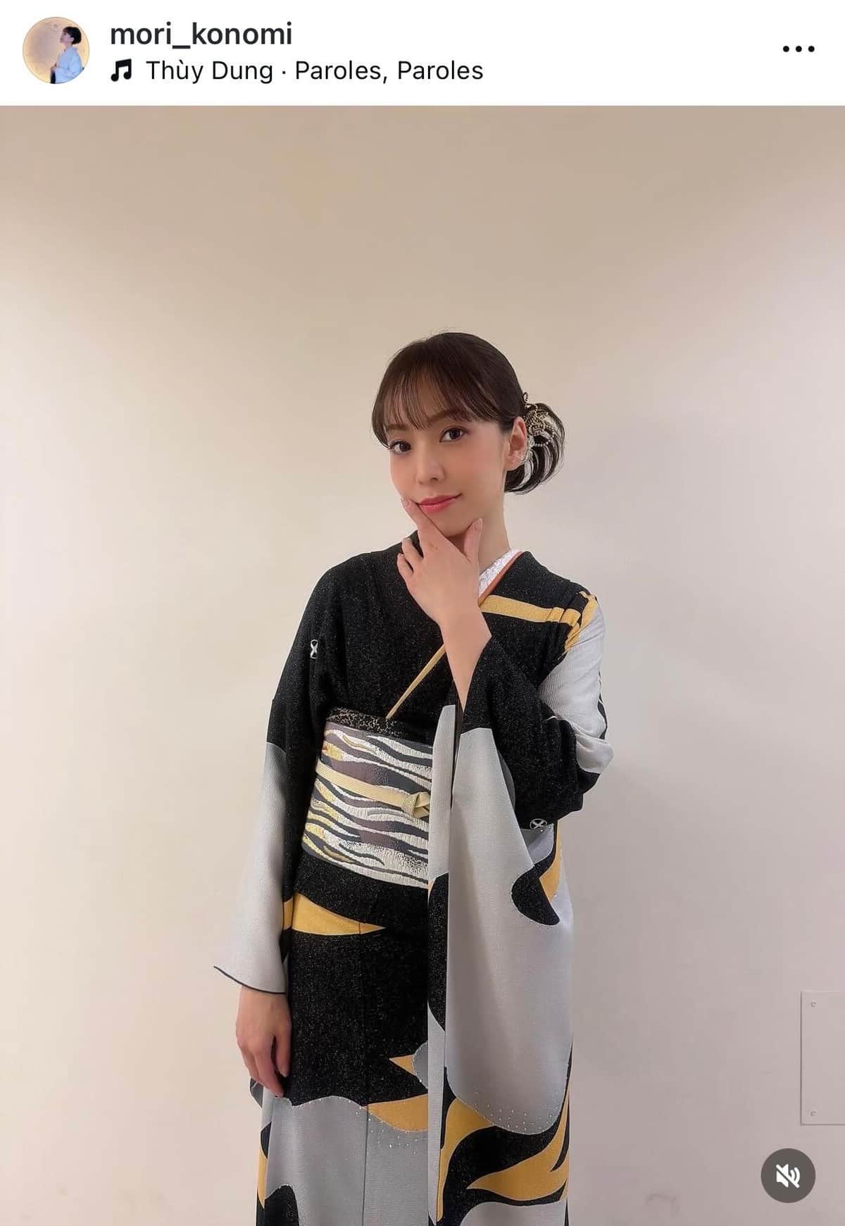 杜このみさんのインスタグラム（＠mori_konomi）より