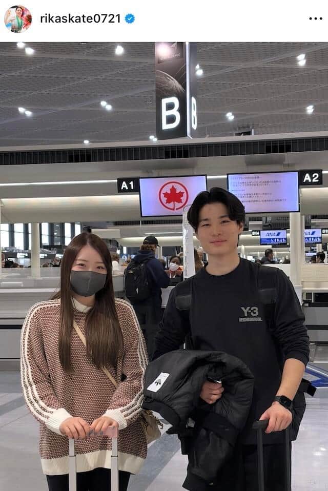 紀平梨花選手のインスタグラム（＠rikaskate0721）より