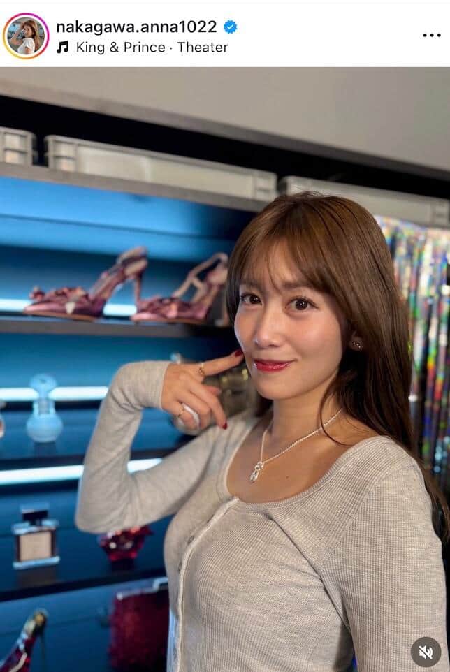 中川安奈さんのインスタグラム（＠nakagawa.anna1022）より