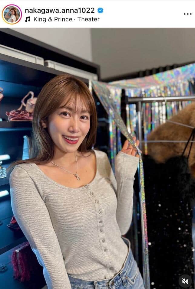 中川安奈さんのインスタグラム（＠nakagawa.anna1022）より