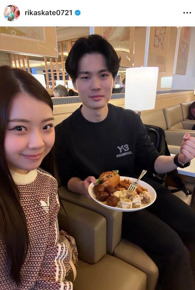 紀平梨花選手のインスタグラム（＠rikaskate0721）より