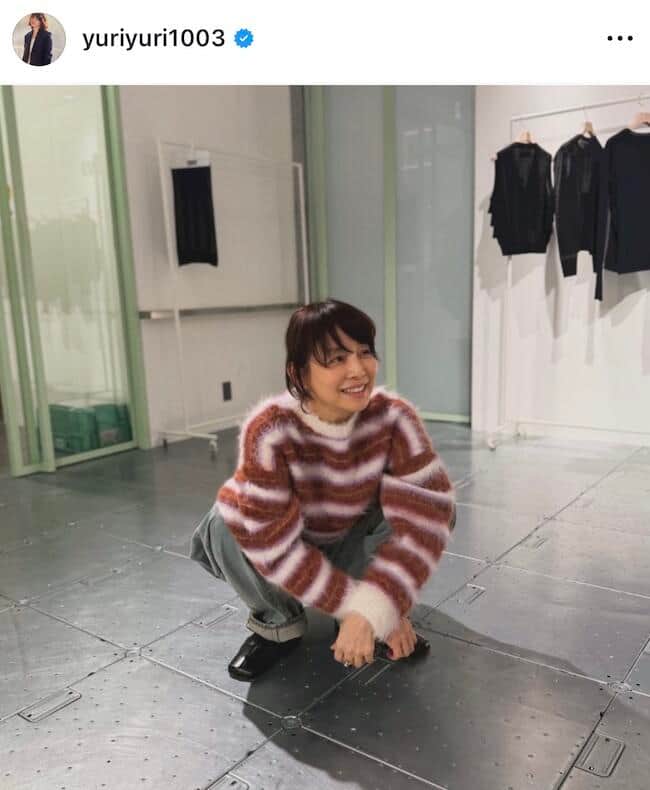 石田ゆり子さんのインスタグラム（＠yuriyuri1003）より