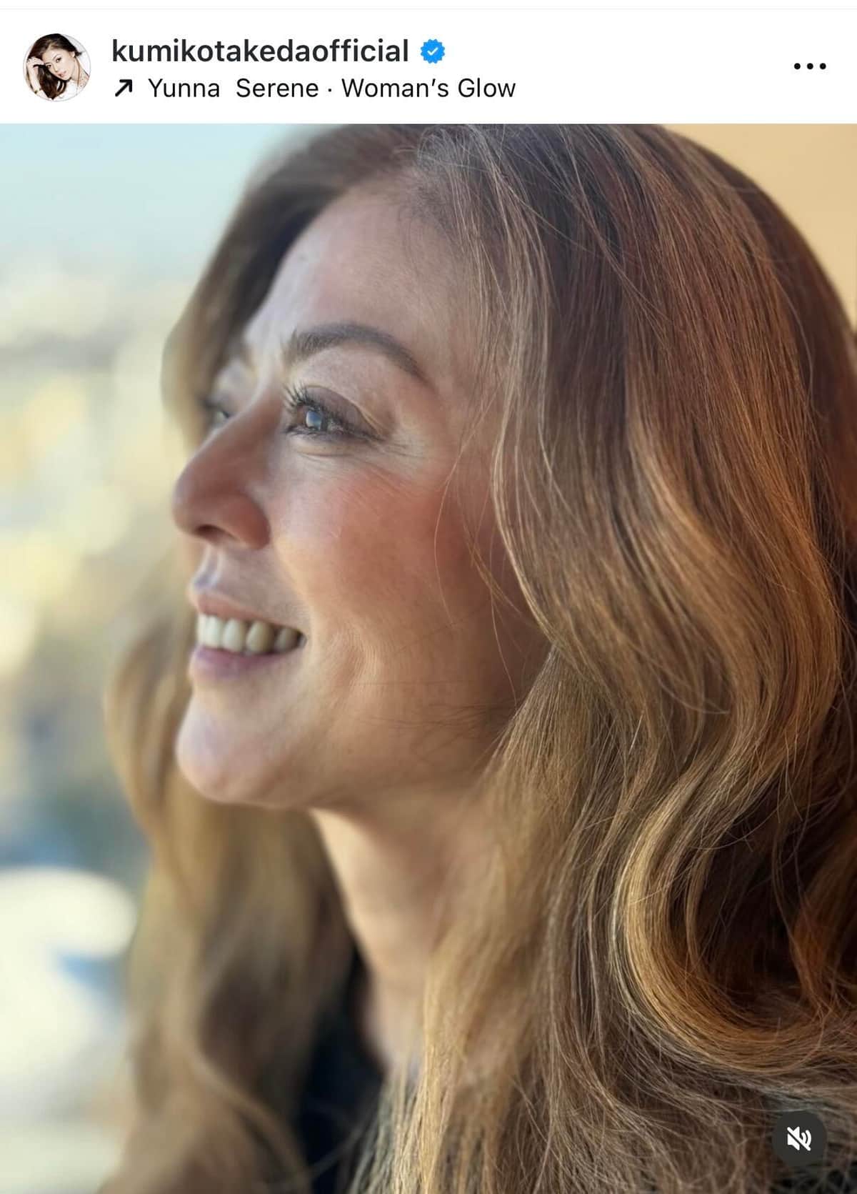 武田久美子さんのインスタグラム（＠kumikotakedaofficial）より