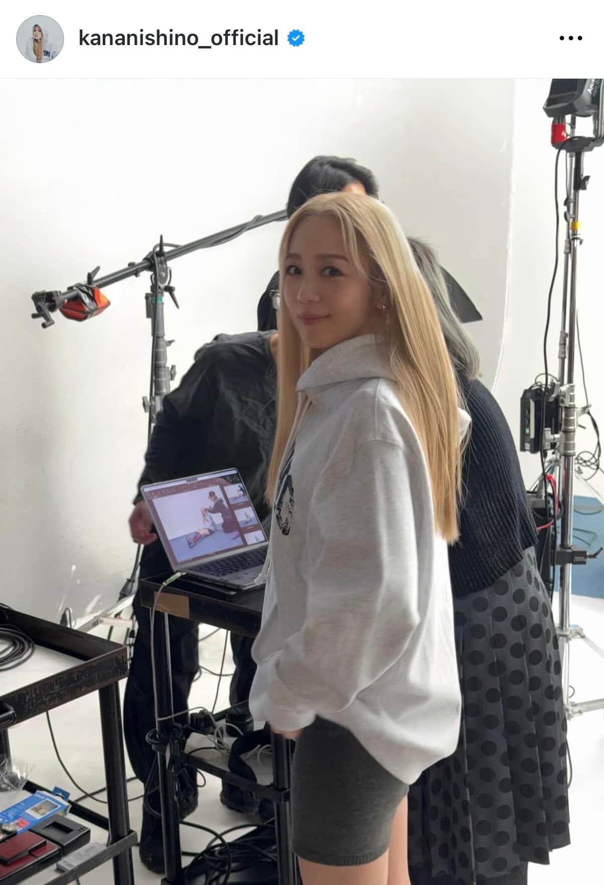 西野カナさんのインスタグラム（＠kananishino_official）より