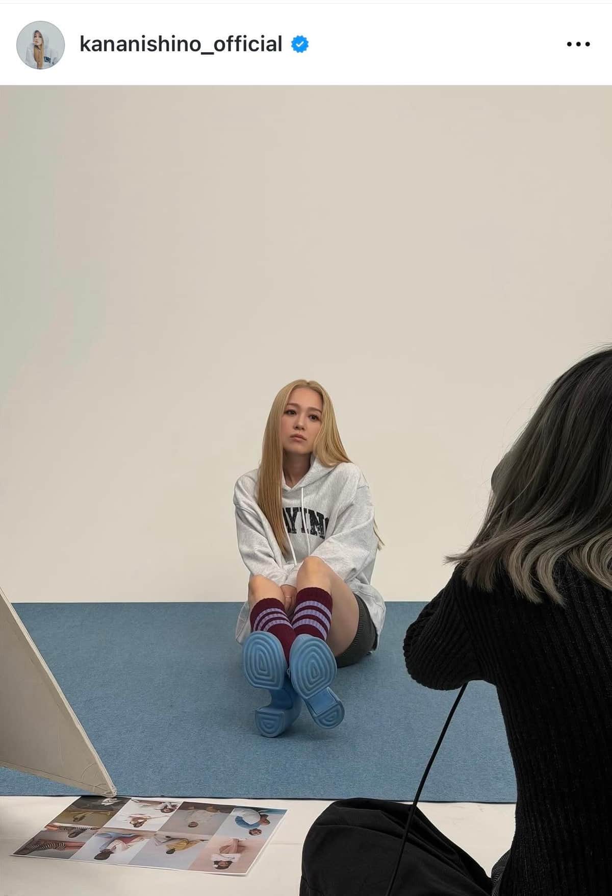 西野カナさんのインスタグラム（＠kananishino_official）より