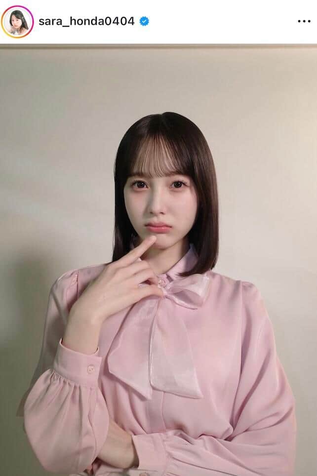 本田紗来さんのインスタグラム（＠sara_honda0404）より