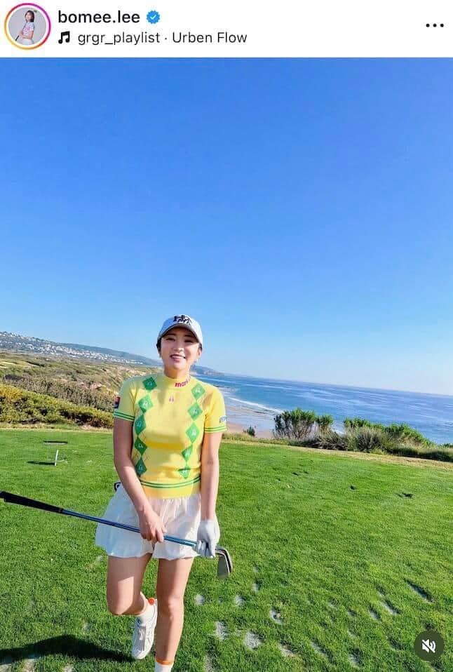 イ・ボミさんのインスタグラム（＠bomee.lee）より