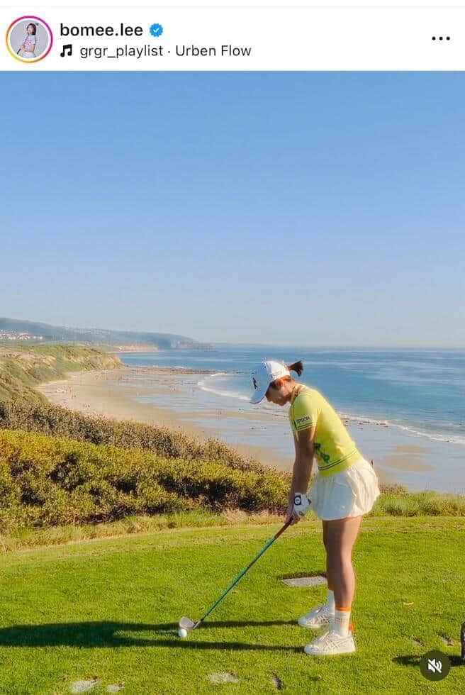 イ・ボミさんのインスタグラム（＠bomee.lee）より