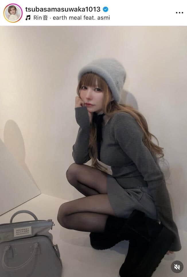 益若つばささんのインスタグラム（＠tsubasamasuwaka1013）より