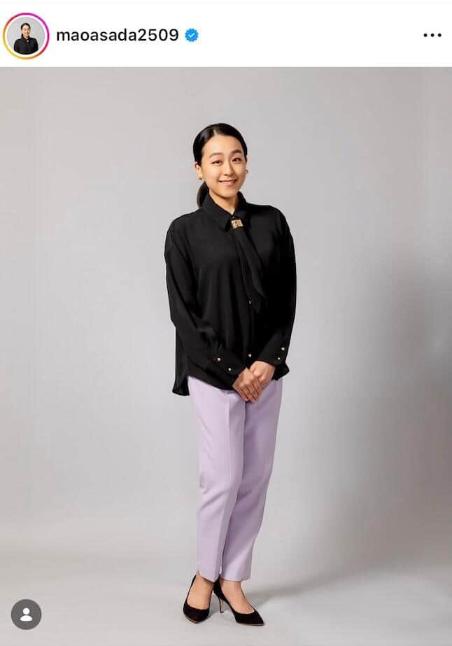 浅田真央さんのインスタグラム（＠maoasada2509）より