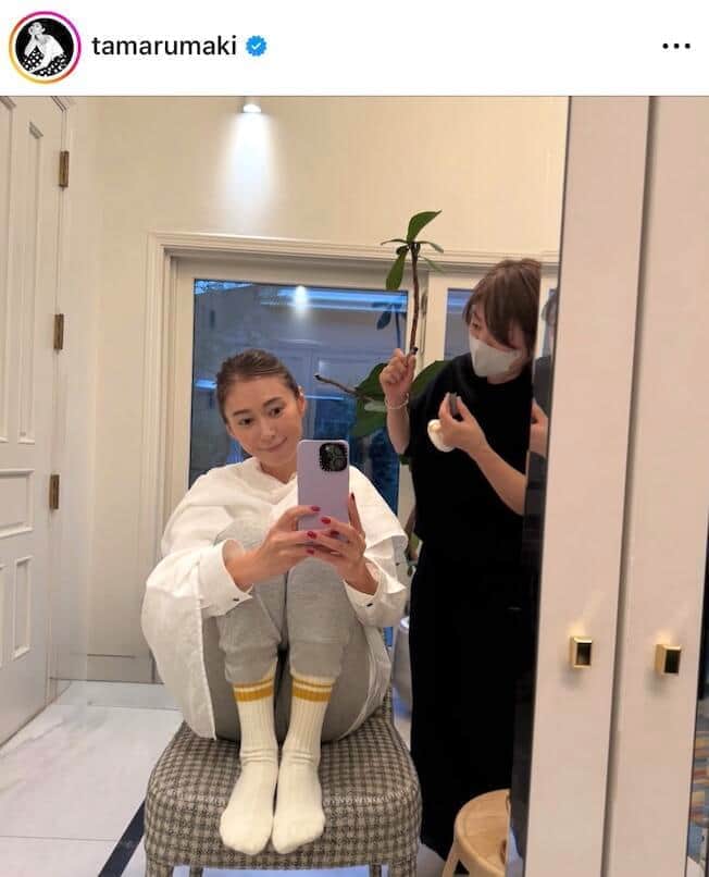 田丸麻紀さんのインスタグラム（＠tamarumaki）より