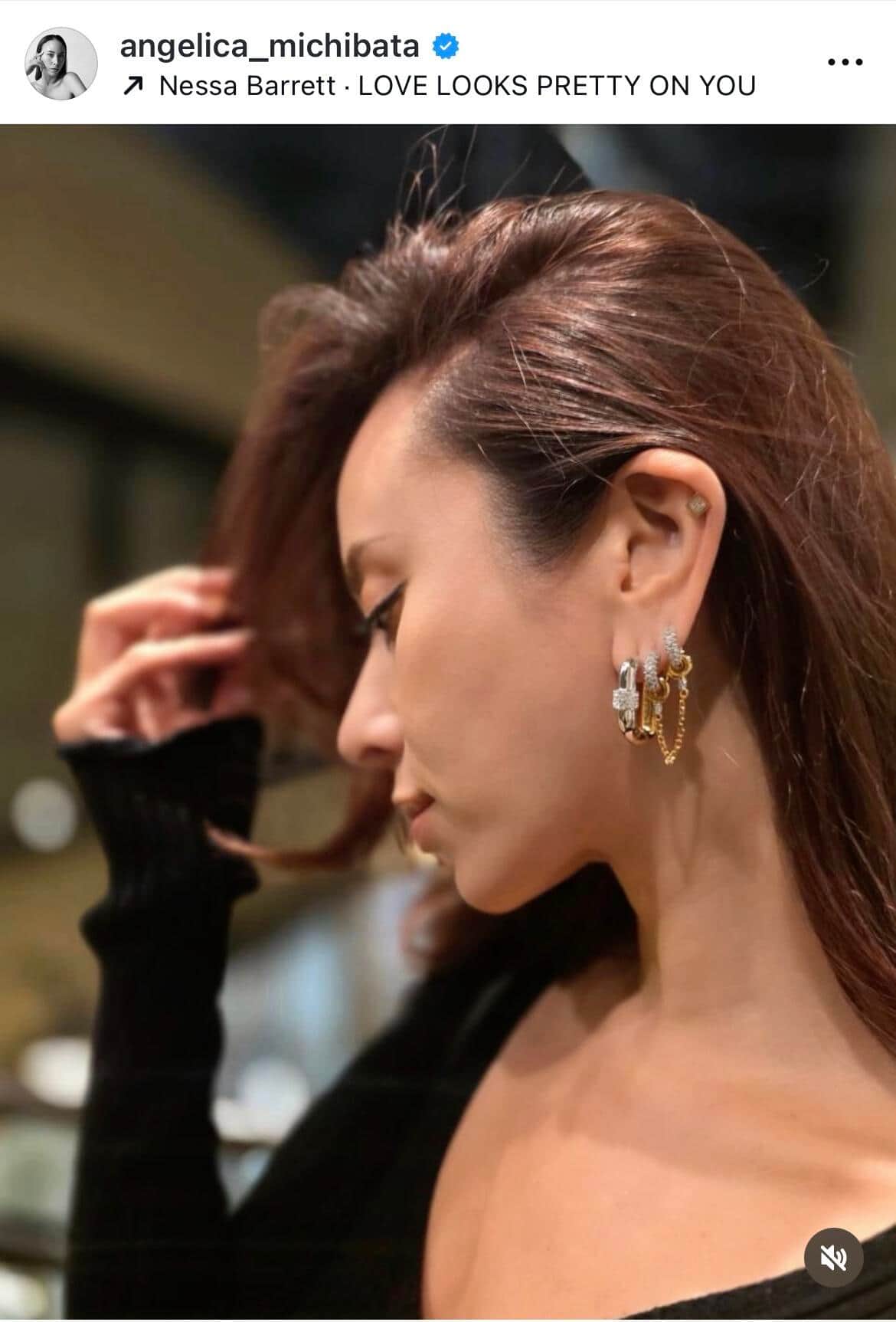 道端アンジェリカさんのインスタグラム（＠angelica_michibata）より