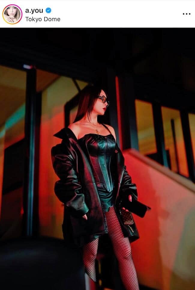 浜崎あゆみさんのインスタグラム（＠a.you）より