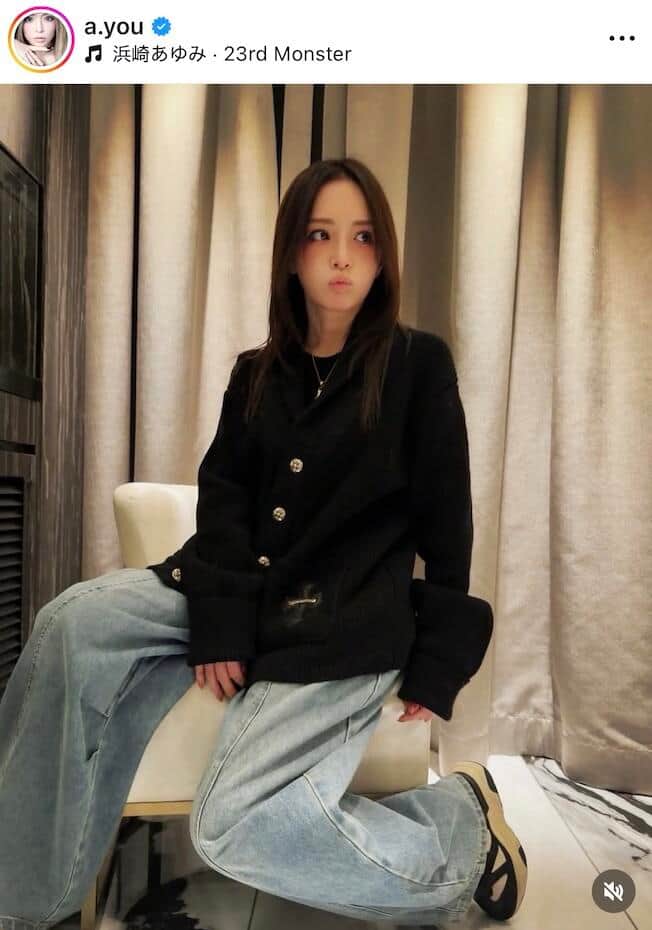 浜崎あゆみさんのインスタグラム（＠a.you）より