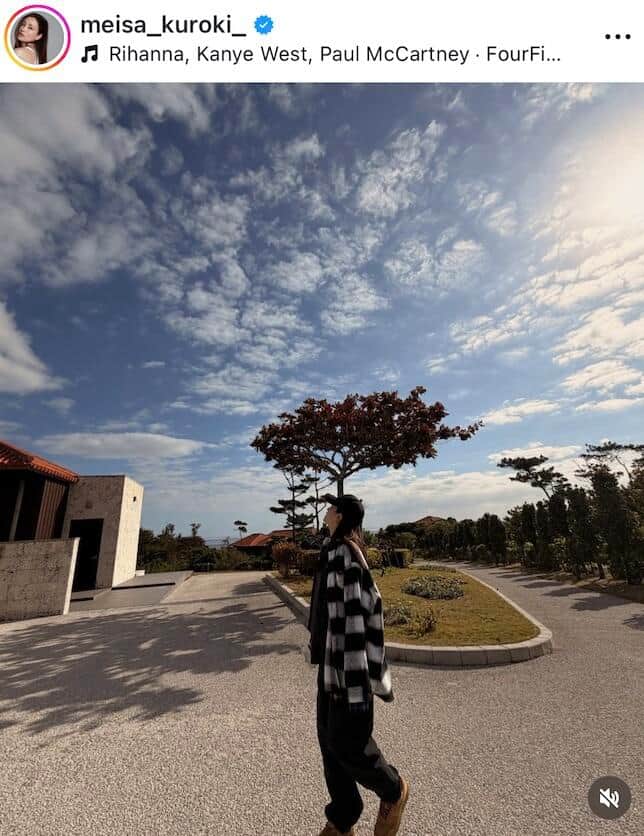 黒木メイサさんのインスタグラム（＠meisa_kuroki_）より