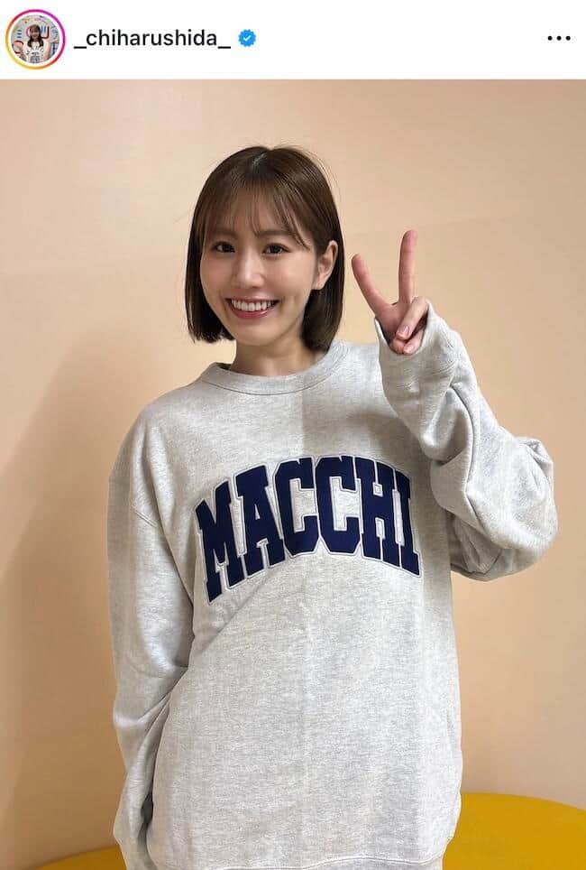 志田千陽選手のインスタグラム（＠_chiharushida_）より