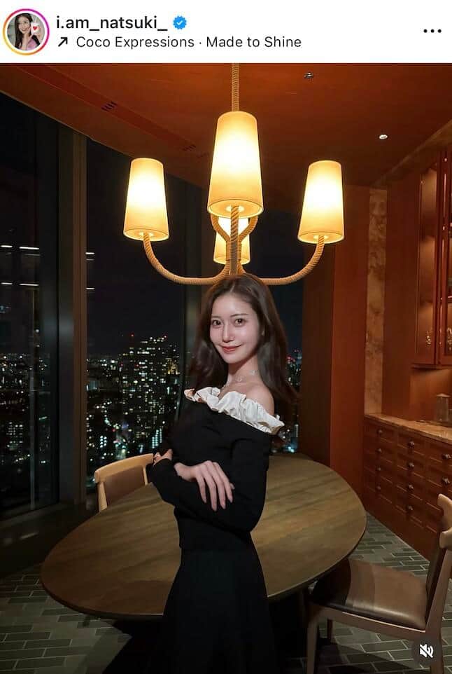 阿部なつきさんのインスタグラム（＠i.am_natsuki_）より