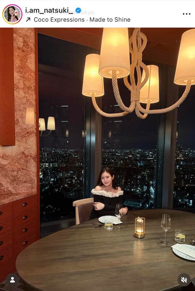 阿部なつきさんのインスタグラム（＠i.am_natsuki_）より