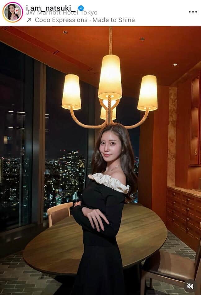 阿部なつきさんのインスタグラム（＠i.am_natsuki_）より