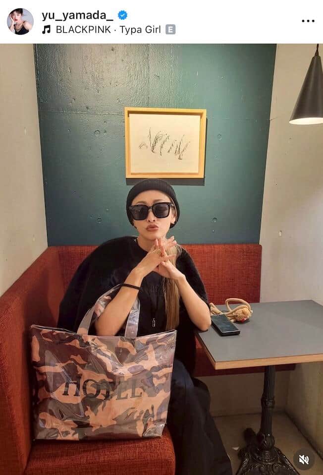 山田優さんのインスタグラム（＠yu_yamada_）より