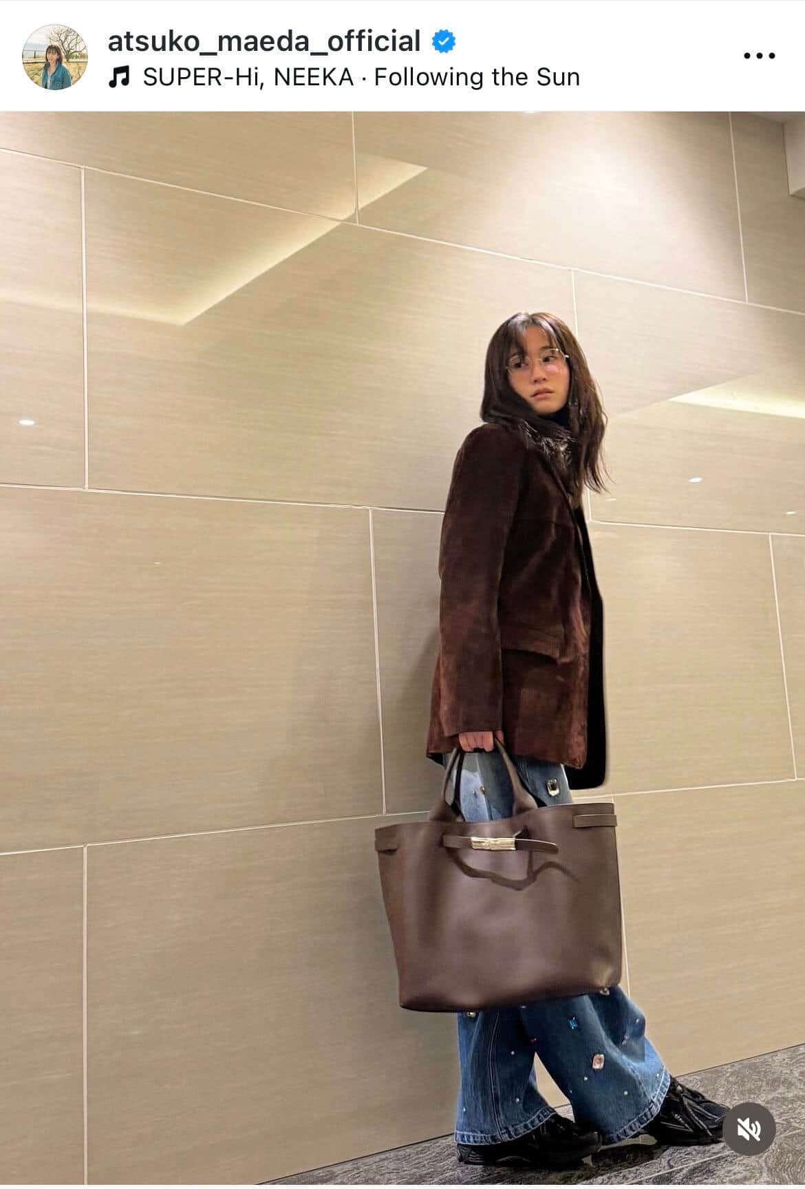 前田敦子さんのインスタグラム（＠atsuko_maeda_official）より