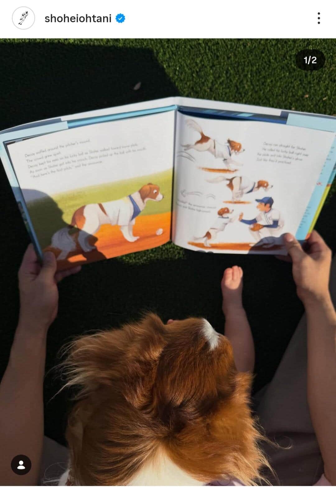 大谷翔平選手のインスタグラム（＠shoheiohtani）より