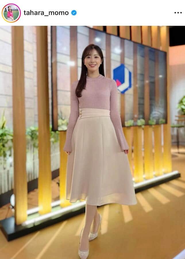 田原萌々さんのインスタグラム（＠tahara_momo）より