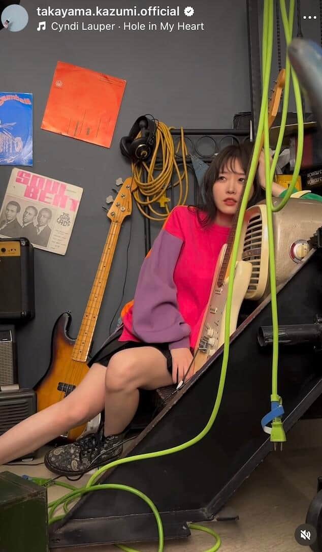 高山一実さんのインスタグラム（＠takayama.kazumi.official）より