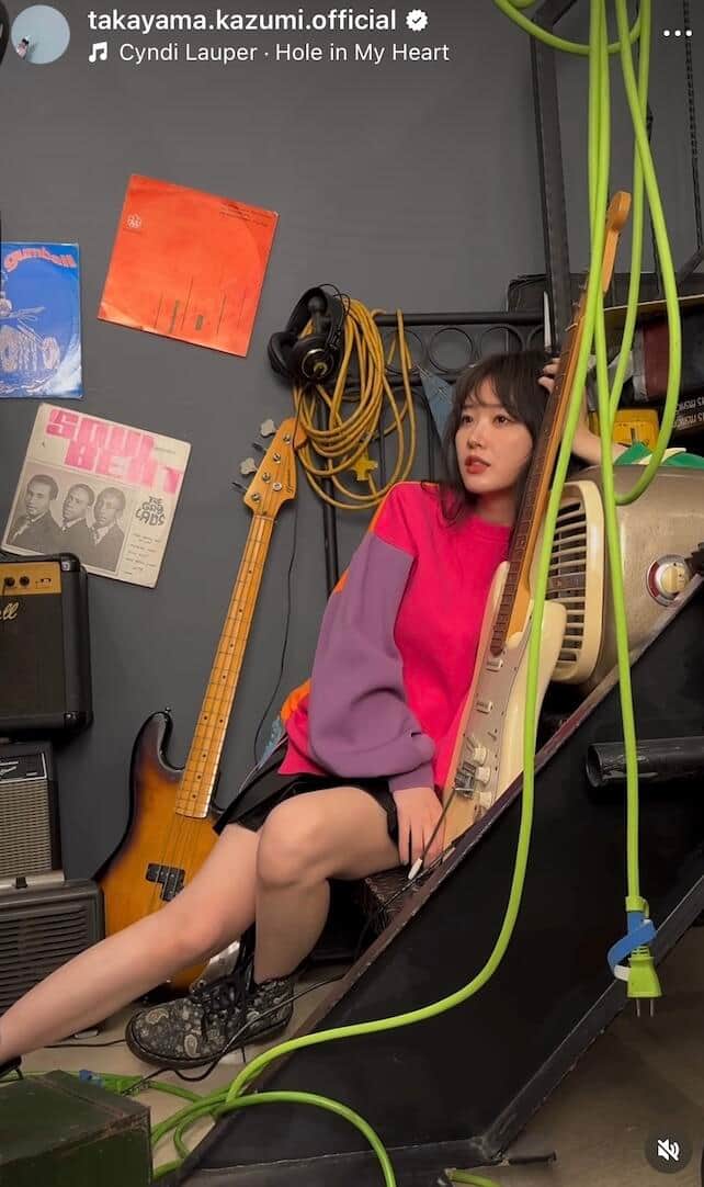 高山一実さんのインスタグラム（＠takayama.kazumi.official）より