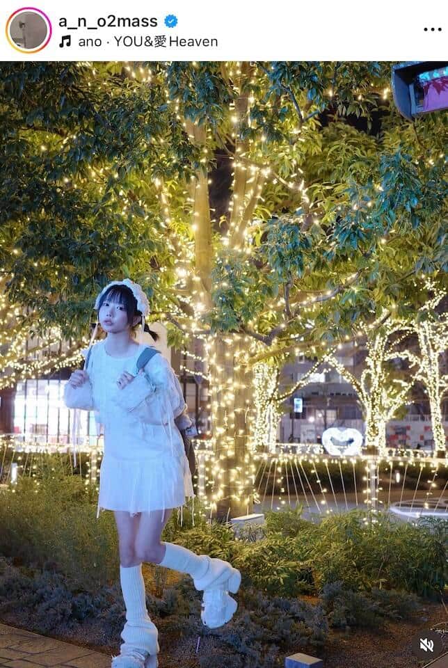 あのさんのインスタグラム（＠a_n_o2mass）より