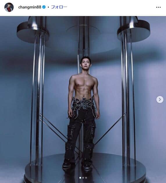チャンミンさんのインスタグラム（@changmin88）より