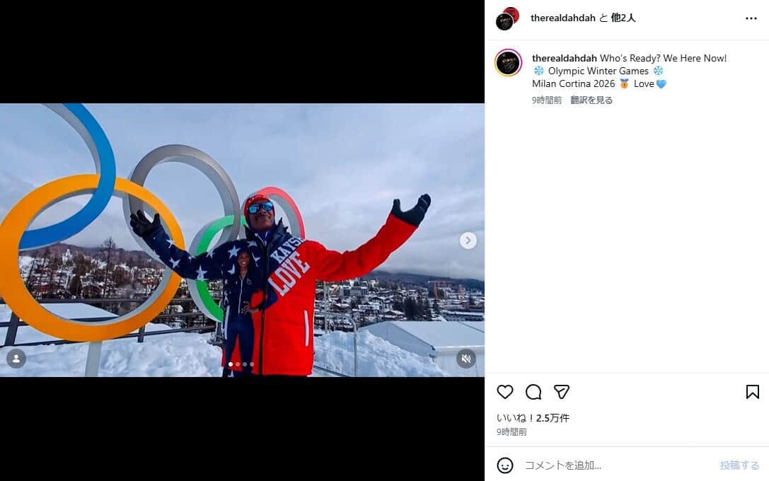 スヌープ・ドッグ氏のインスタグラム（＠snoopdogg）より