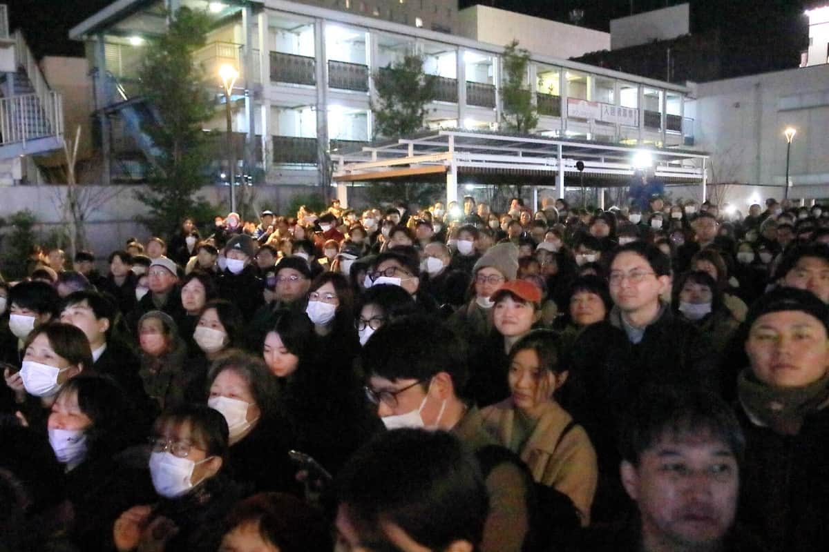 聴衆からは「なっちゃーん！」の声