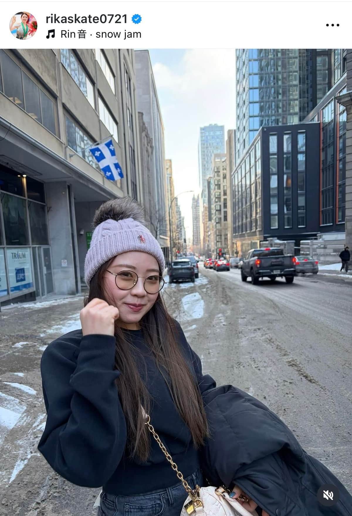 紀平梨花さんのインスタグラム（＠rikaskate0721）より