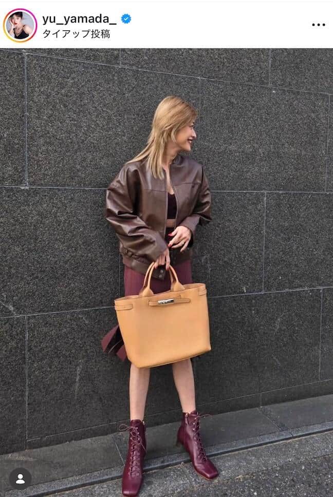 山田優さんのインスタグラム（＠yu_yamada_）より