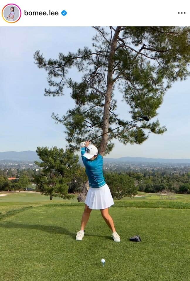 イ・ボミさんのインスタグラム（＠bomee.lee）より