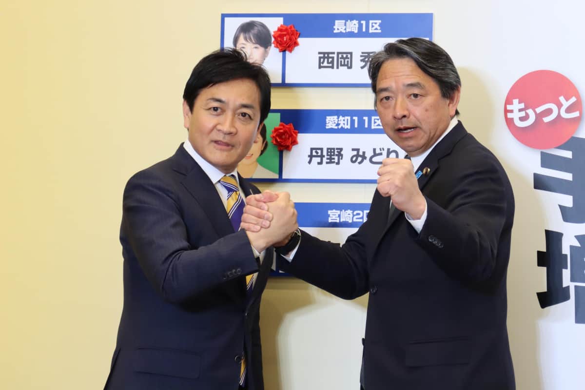 国民民主党の議席数は27→28に。微増にとどまった