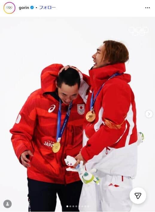 国際オリンピック委員会公式インスタグラム（＠gorin）より