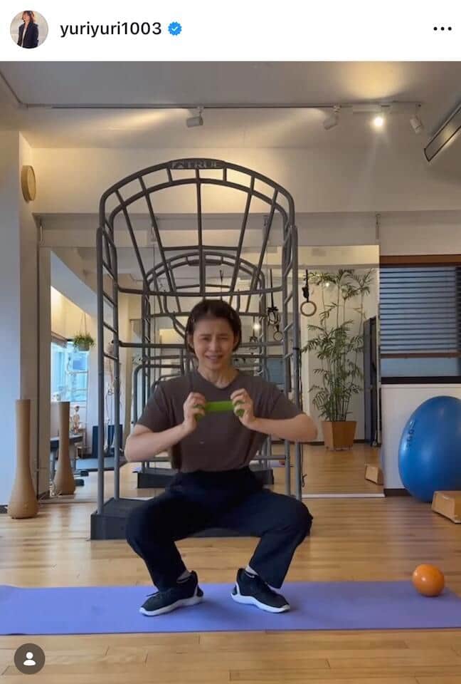 石田ゆり子さんのインスタグラム（＠yuriyuri1003）より