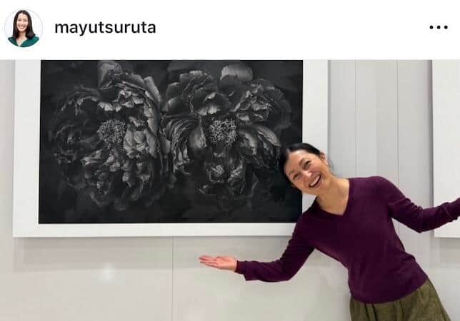 鶴田真由さんのインスタグラム（＠mayutsuruta）より