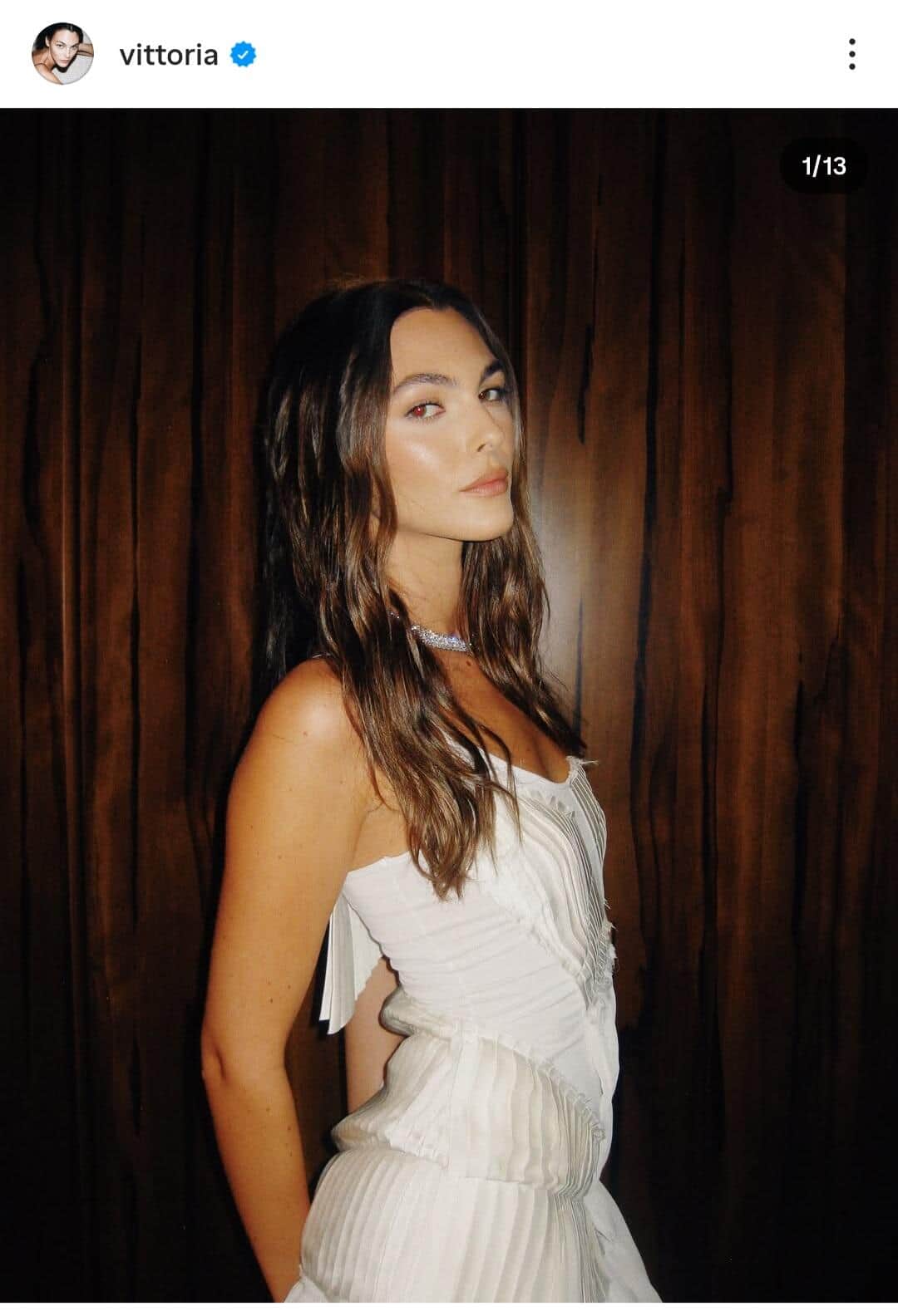 ヴィットリア・チェレッティさんのインスタグラム（＠vittoria）より
