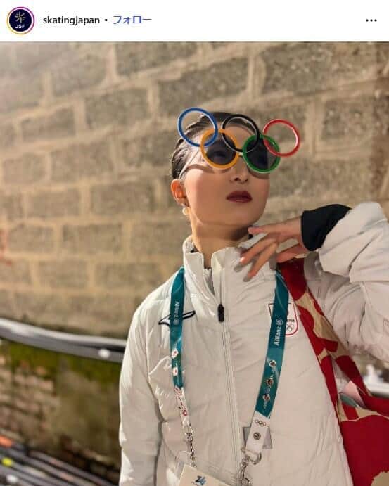 日本スケート連盟の公式インスタグラム（＠skatingjapan）より
