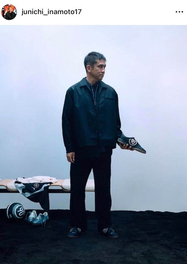 稲本潤一さんのインスタグラム（＠junichi_inamoto17）より