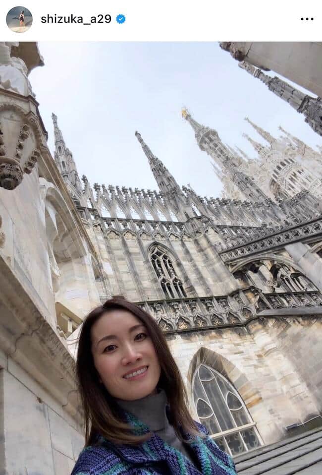 荒川静香さんのインスタグラム（＠shizuka_a29）より